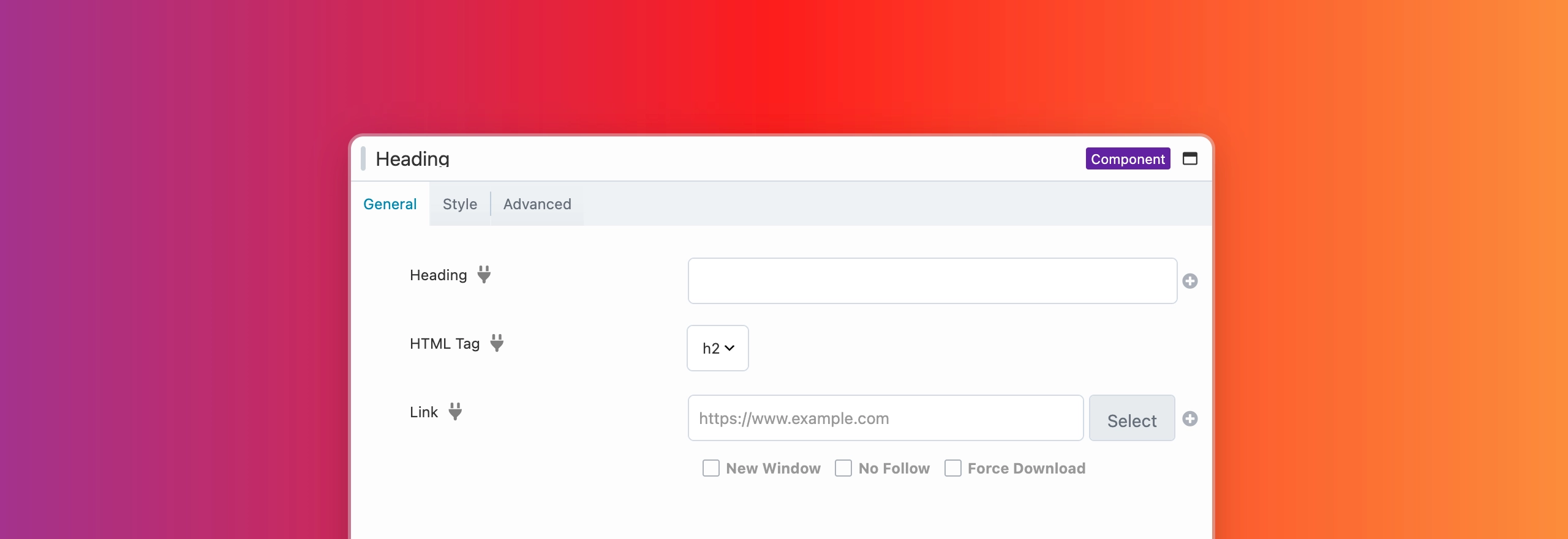 Configure Component